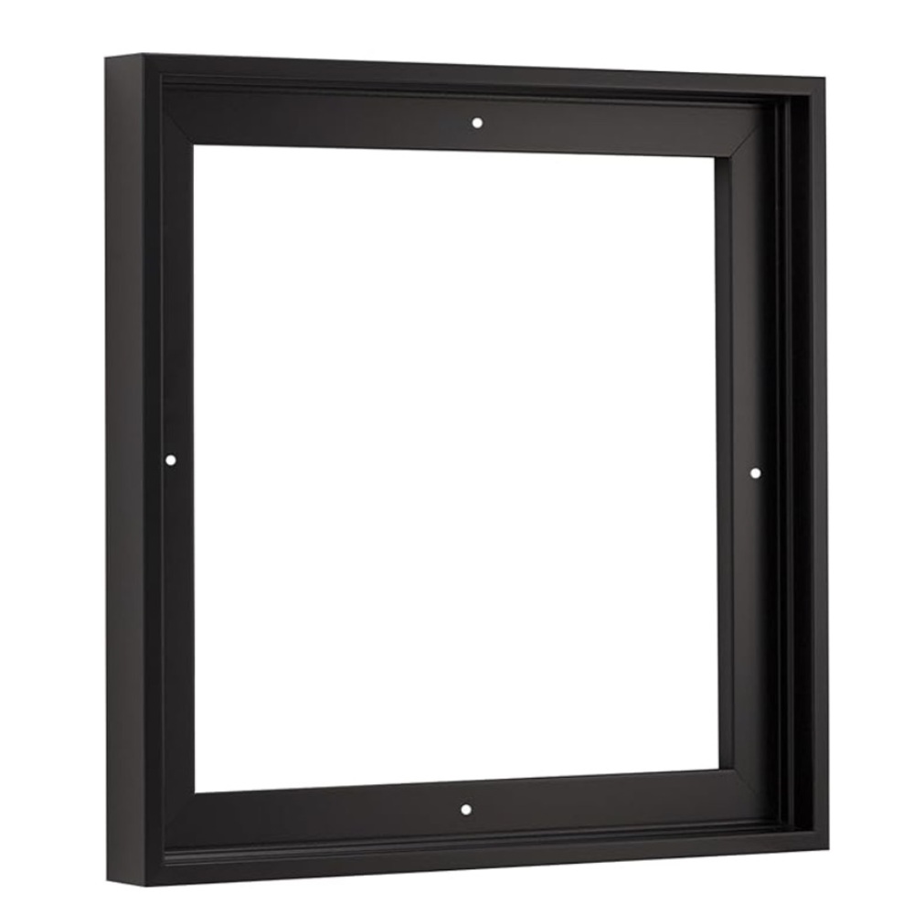 Black Square Floater Frame 6x6 Inch for 3/4 (.075) Inch Deep Canvas